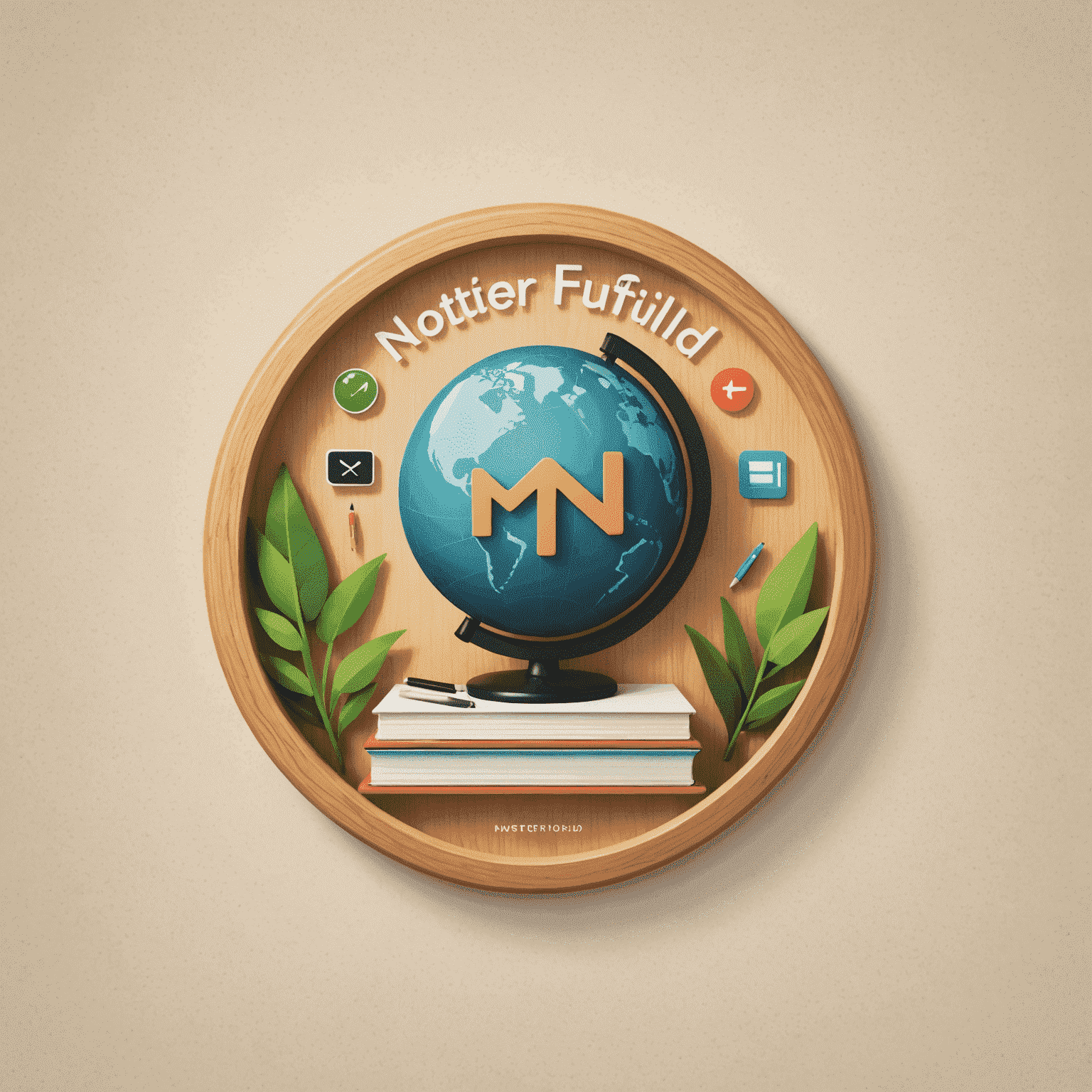 noterfuld logo featuring a stylized digital classroom icon