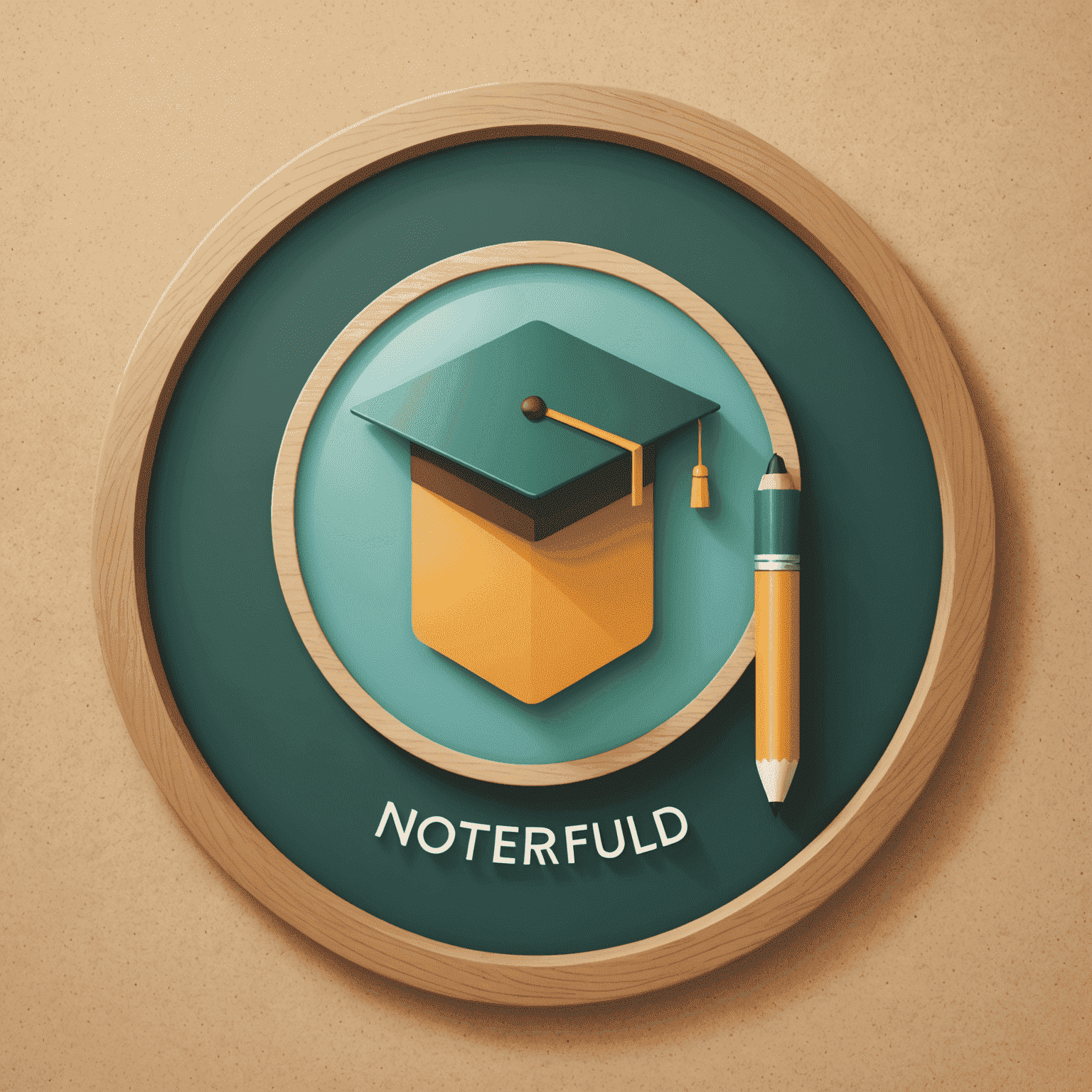 noterfuld logo featuring a stylized digital classroom icon