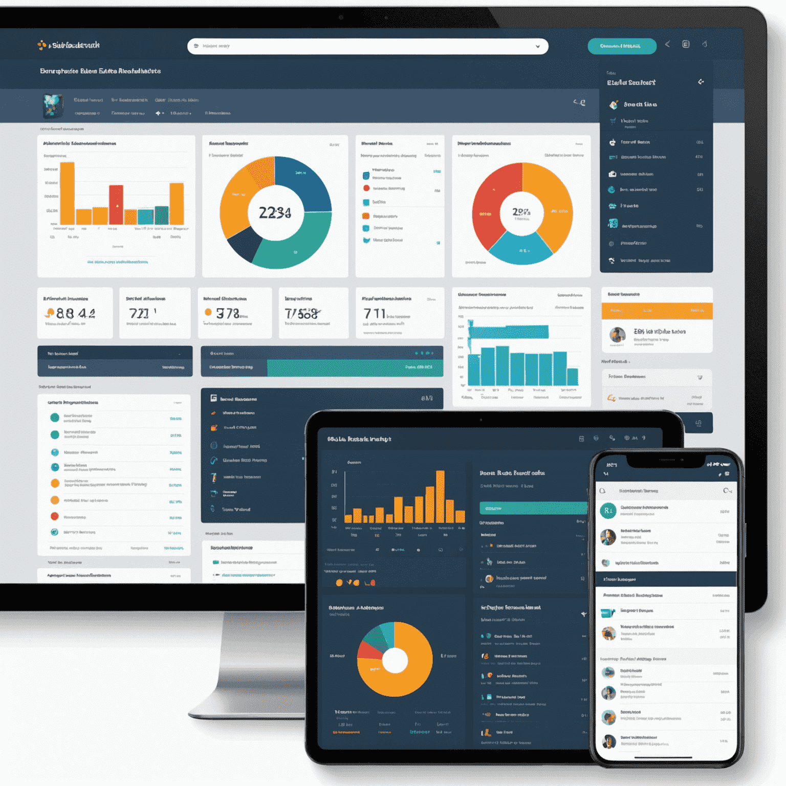 EduAnalytics+ dashboard showing student performance metrics, learning patterns, and personalized recommendations
